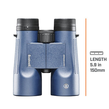 Bushnell 10x42 H2O Waterproof Roof Prism Binocular Dark Blue 050142R