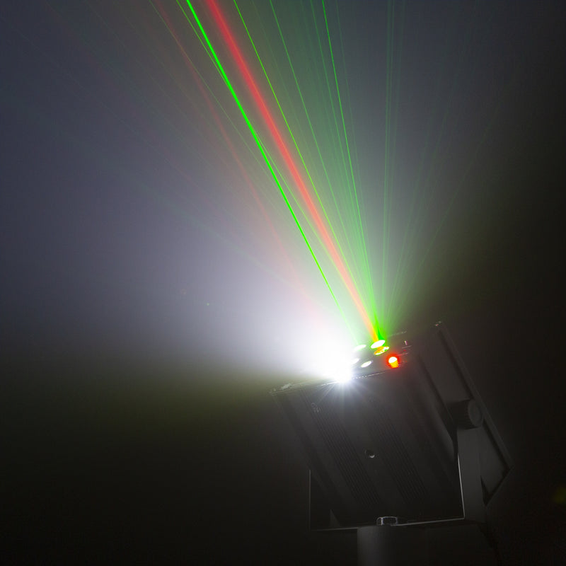 Beamz Acrux Quatro R/g Laser & Led Effect Light ACRUX-4WAY