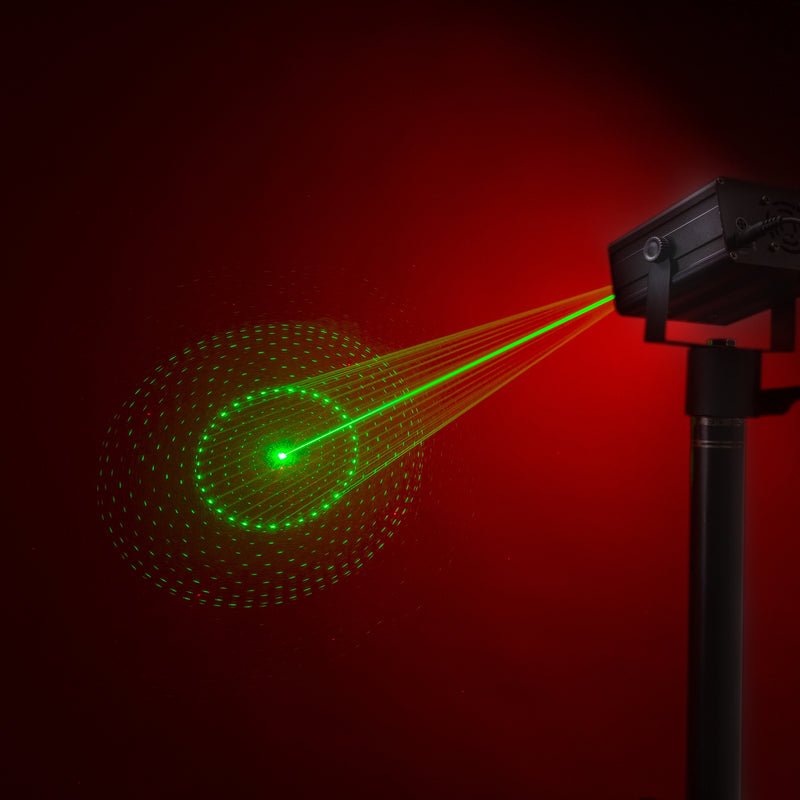 Beamz Acrux Quatro R/g Laser & Led Effect Light ACRUX-4WAY