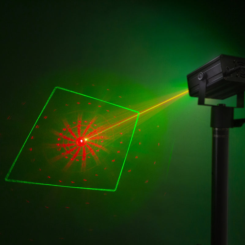 Beamz Acrux Quatro R/g Laser & Led Effect Light ACRUX-4WAY