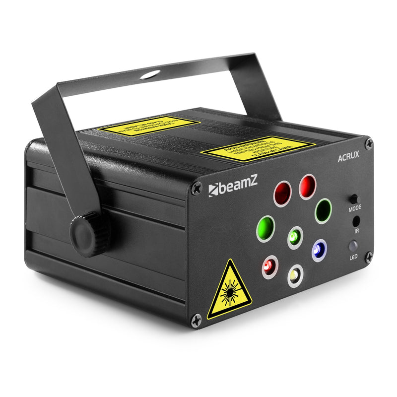 Beamz Acrux Quatro R/g Laser & Led Effect Light ACRUX-4WAY