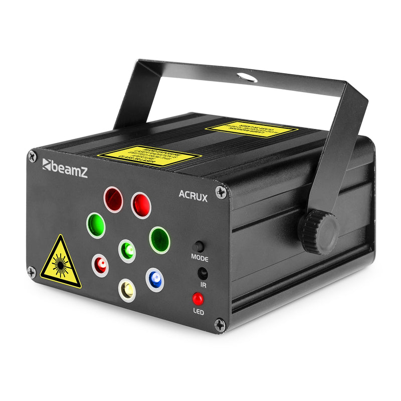 Beamz Acrux Quatro R/g Laser & Led Effect Light ACRUX-4WAY