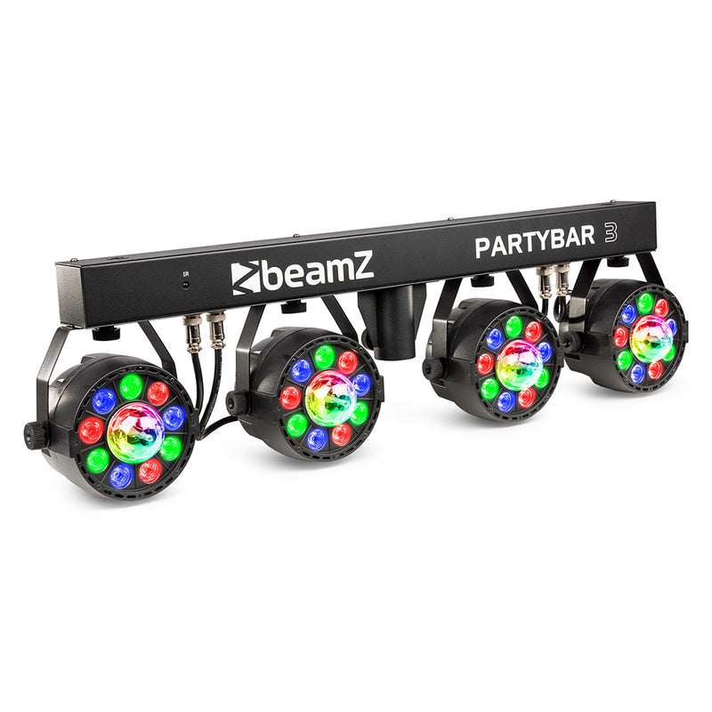 Beamz Partybar 3 All-in-one LED DJ Lighting System PARTYBAR-3