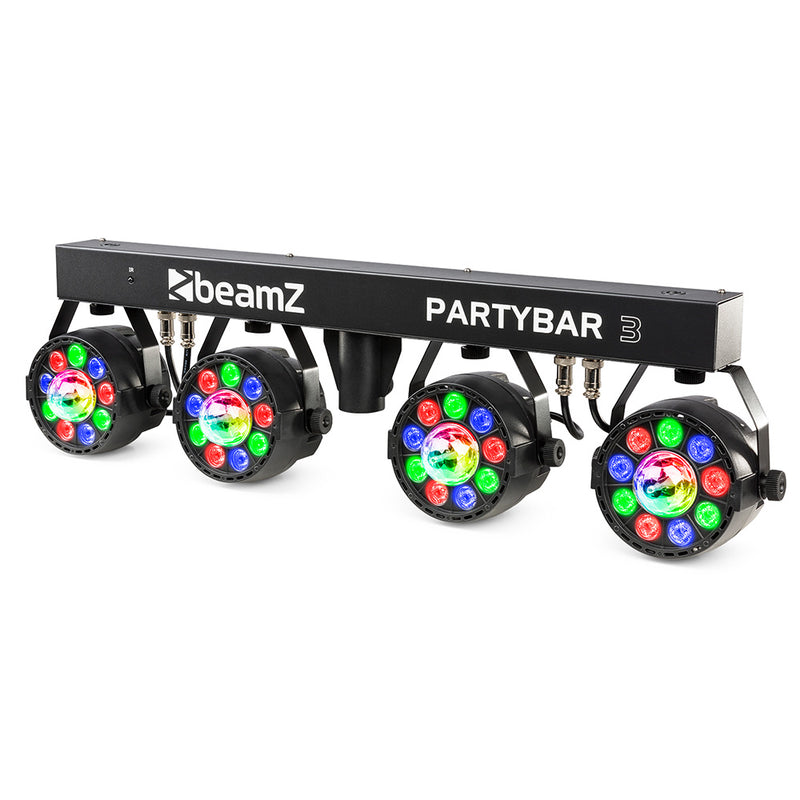 Beamz Partybar 3 All-in-one LED DJ Lighting System PARTYBAR-3