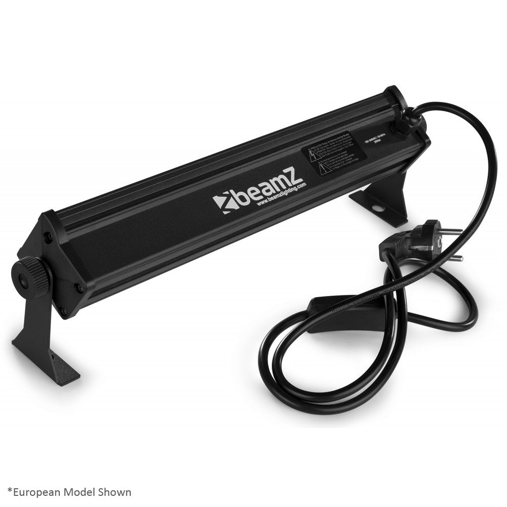 Beamz UV Led Bar 6x3w Mains Power BUV63