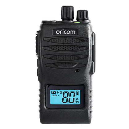 Oricom 5W UHF Handheld Radio Inc Speaker Mic UHF5400BK-SPK