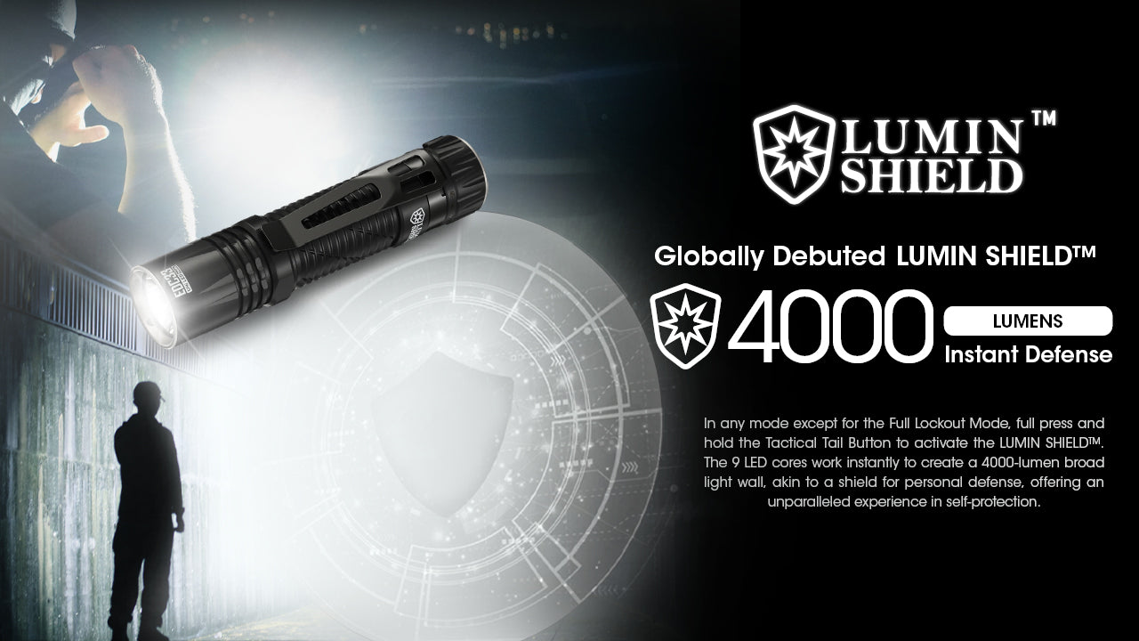 Nitecore Torch 4000 Lumen Rechargeable EDC Flashlight EDC33