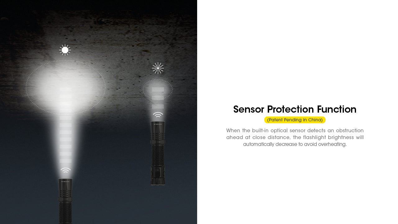 Nitecore Torch 4000 Lumen Rechargeable EDC Flashlight EDC33
