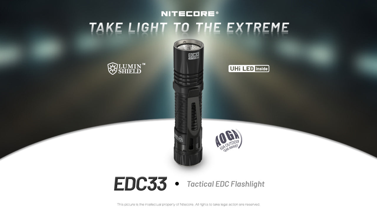Nitecore Torch 4000 Lumen Rechargeable EDC Flashlight EDC33