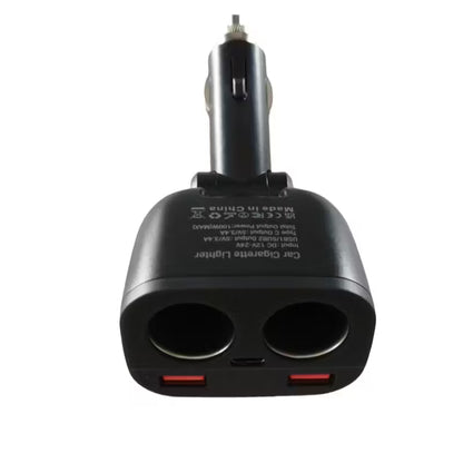 Car Accessory Splitter 2 Sockets Dual QC3.0 & 20w Pd Type C Ports 120w VA1384186