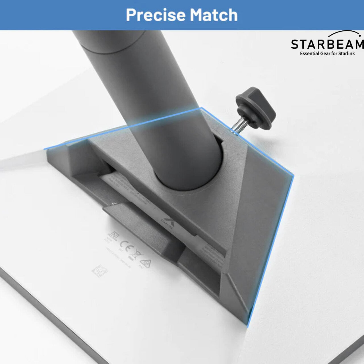 Starbeam Starlink Mini Roof Pivot Mount Waterproof SAT-SB-00111