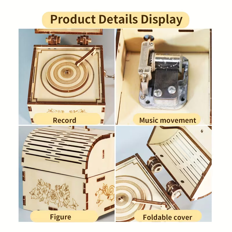 Wooden Kit - 3D Treasure Music Box LD5401529