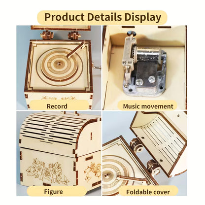 Wooden Kit - 3D Treasure Music Box LD5401529