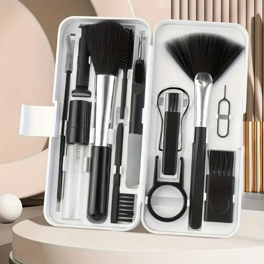 Cleaning Tool Set 18-in-1 Multi-function Small Cleaning Tools In Case KW50754