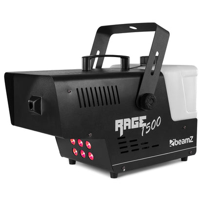 Beamz Rage Fog Machine 1500w RGB LED Selectable RAGE1500LED