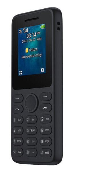Telstra Prepaid T Lite 4G Blue Tick Black TE059