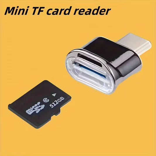 Card Reader USB-C To Micro SD/TF Card Reader High-speed QL93382