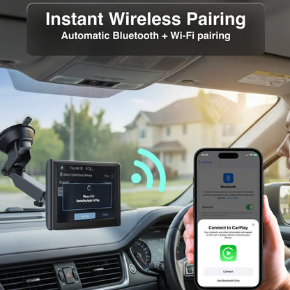 Laser Carplay Android Auto 7in Dual Camera Kit Navc-7dcp-199