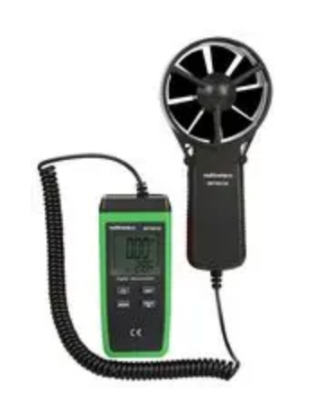 Multicomp Pro Anemometer 0.4m/s To 30m/s 0 °c To 40 °c 120 Mm 3267132