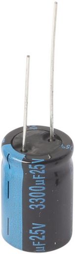 Capacitor Electro Rb 3300.0µf 25.0v 3300TKR25