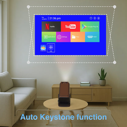 Laser Smart Gaming Projector 80 Games Dual Controllers PJ-GH803B-168