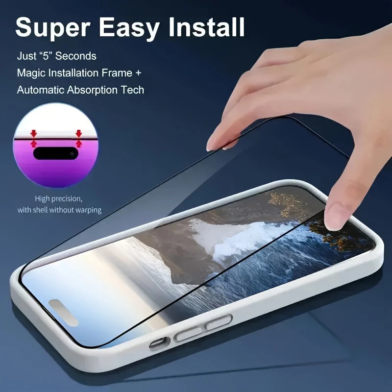 iPhone 15 Pro Tempered Glass Screen Protector 9h Hardness 3pk RU360480/15P
