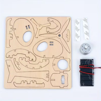Wooden Kit - 3D Solar Helicopter HR4313478
