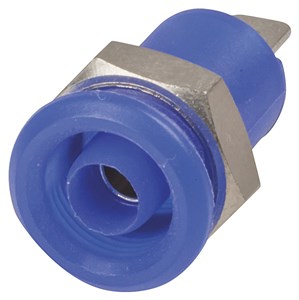 Banana Socket 4mm Insulated Blue PS0423