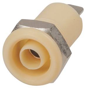 Banana Socket 4mm Insulated Yellow PS0424