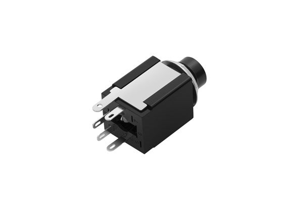 Socket 6.5mm Stereo Enclosed Insulated Switched PS0184