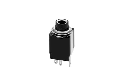 Socket 6.5mm Stereo Enclosed Insulated Switched PS0184