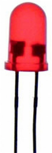 LED 5mm Flashing 50mcd Round Diffused Red ZD0240