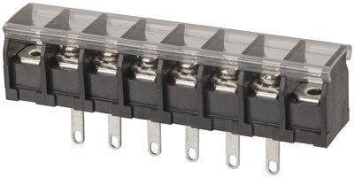 Screw Terminals 6 Way Barrier Terminal With Cover HM3168