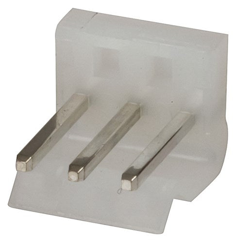 Header Plug 3 Pin 0.156in Straight Locking Header with crimp pins - 3.96mm Pitch HM3443