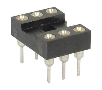 IC Socket 6 Pin Machined PI6450