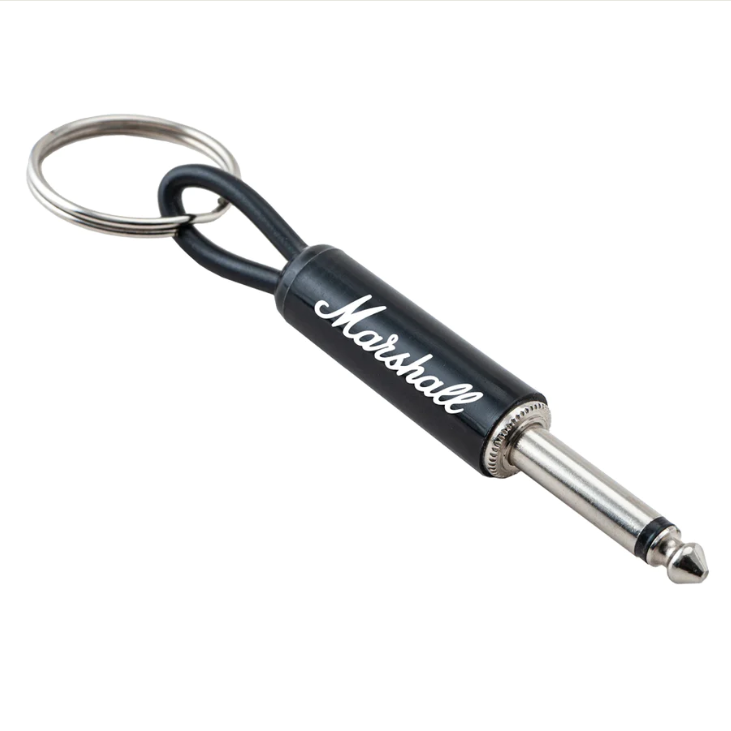 Pluginz Licensed Marshall Guitar Plug Keychain PLZMAR-KC-WS