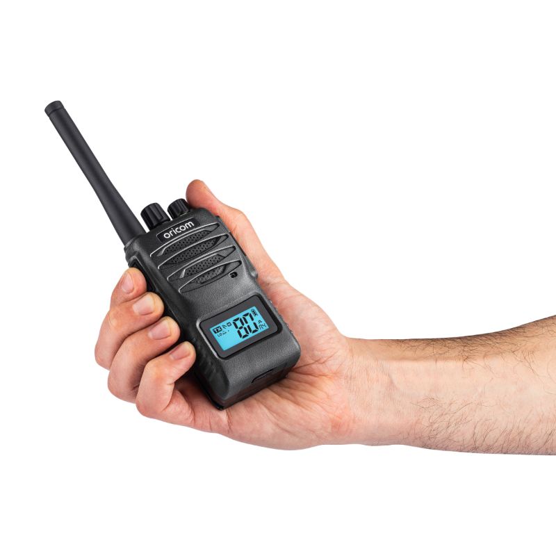 Oricom 5W UHF Handheld Radio Inc Speaker Mic UHF5400BK-SPK