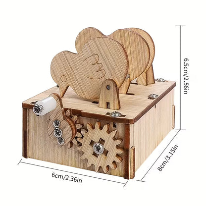 Wooden Kit - 3D Chicken Pecking Rice Puzzle Toy De1274544