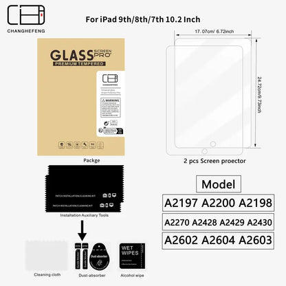 iPad 10.2 Tempered Glass Screen Protector 2pk Fl18829/10.2