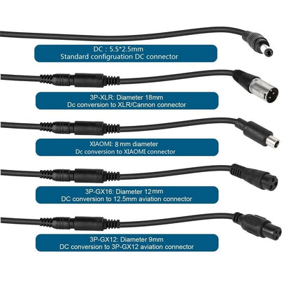 Mains Battery Charger E-scooter 42v 5in1 CHEBIKE5IN142V