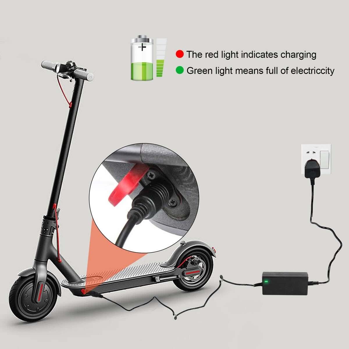 Mains Battery Charger E-scooters/bikes 54.6v 2a 5 In 1 CHEBIKE5IN154.6V