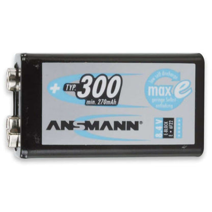 Battery Ansmann Rechargeable 9V NI-MH 300mah 5035453-BP1