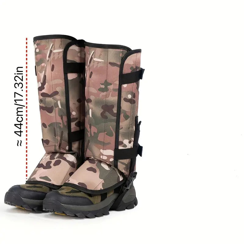 Snake-proof Gaiters: Waterproof Protection Leg Protector - Camouflage (MC48637)