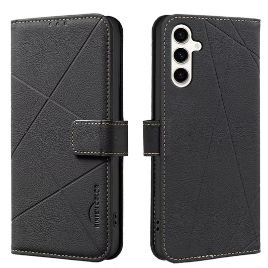 Samsung S25 Fe Flip Wallet Rfid Protection, Card Slot Case Black Tw7656961/s25fe