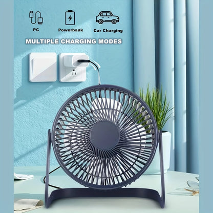 Fan Usb Desk Adjustable Fan White YC923841/W