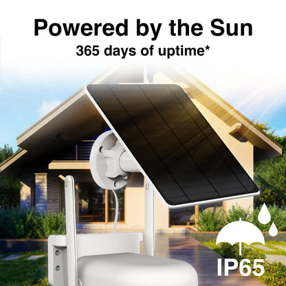 Laser Wifi Security Cam Pan Tilt 1080p Solar LSH-ODPNT-123