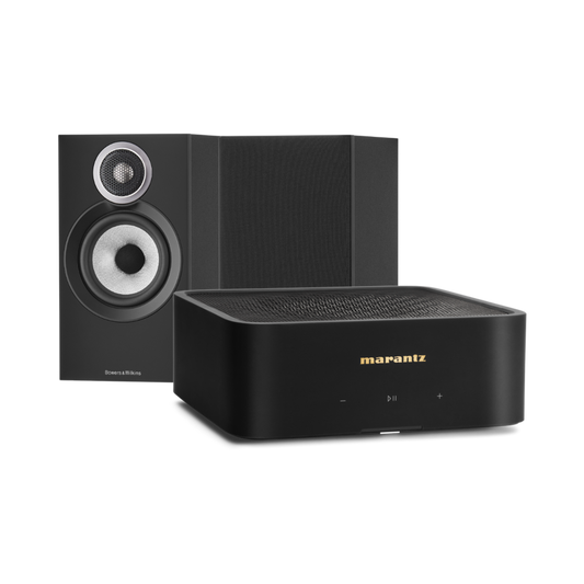 Bowers & Wilkins 607 S3 Speakers + MARANTZ M-1 Amplifier Bundle
