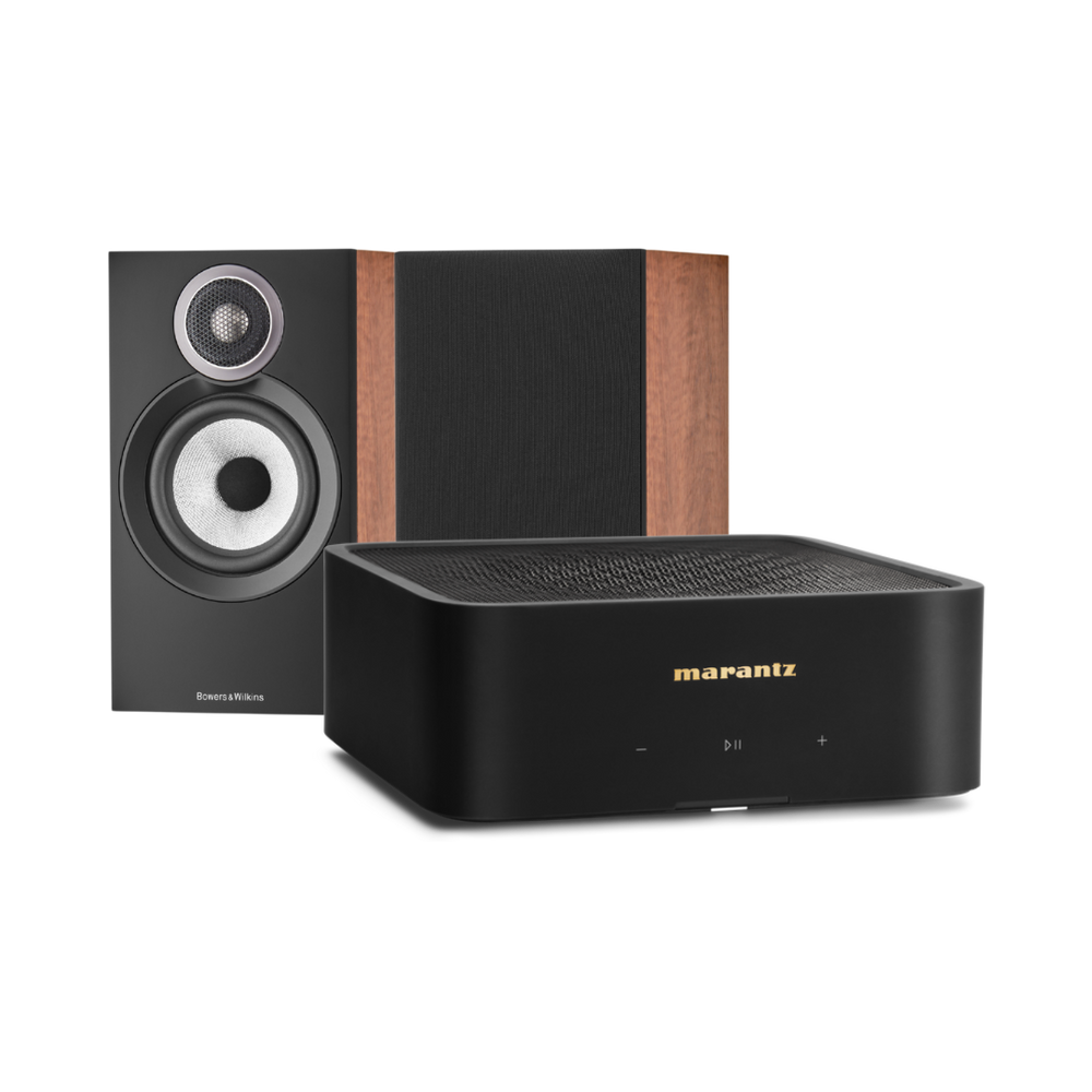 Bowers & Wilkins 607 S3 Speakers + MARANTZ M-1 Amplifier Bundle