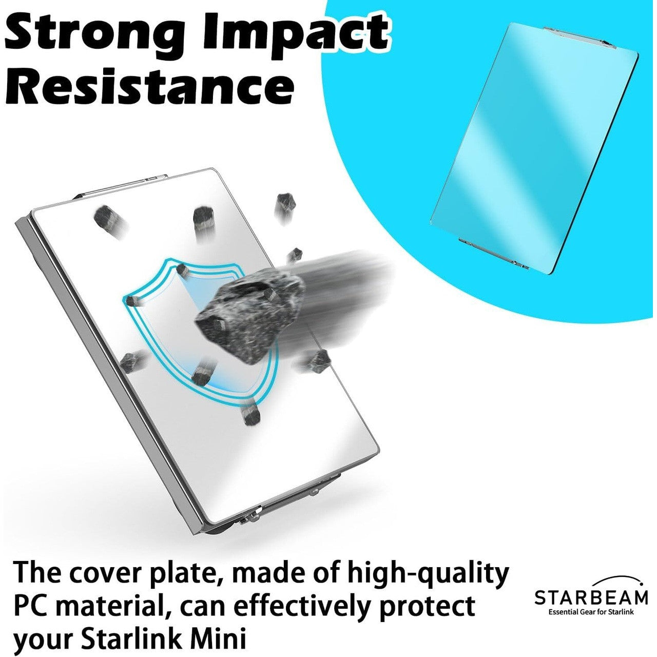 Starbeam Starlink Mini Vehicle Bracket Magnet Mount Protected Housing SAT-SB-00108