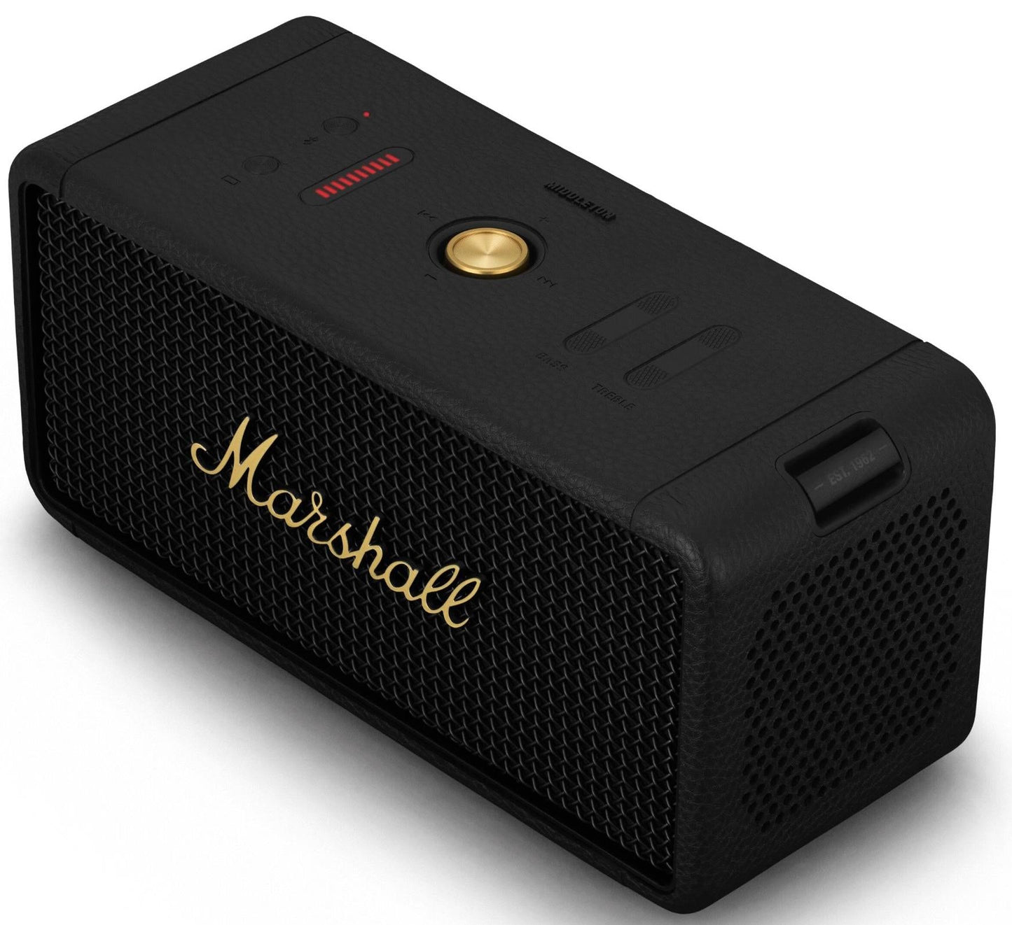 Marshall Middleton Speaker Waterproof Bluetooth Wireless Black/brass 252083